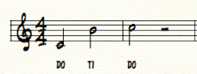 solfege exercise Ti