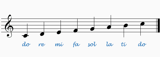 solfege scale