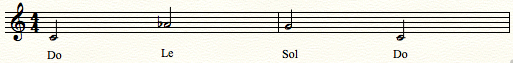 chromatic scale solfege